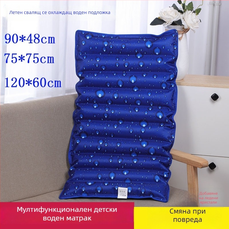 Ледена подложка за охлаждане, PVC материал, водно пълнене, модел SH-101, тегло 0,5 кг, за охлаждане и предотвратяване на топлинен удар