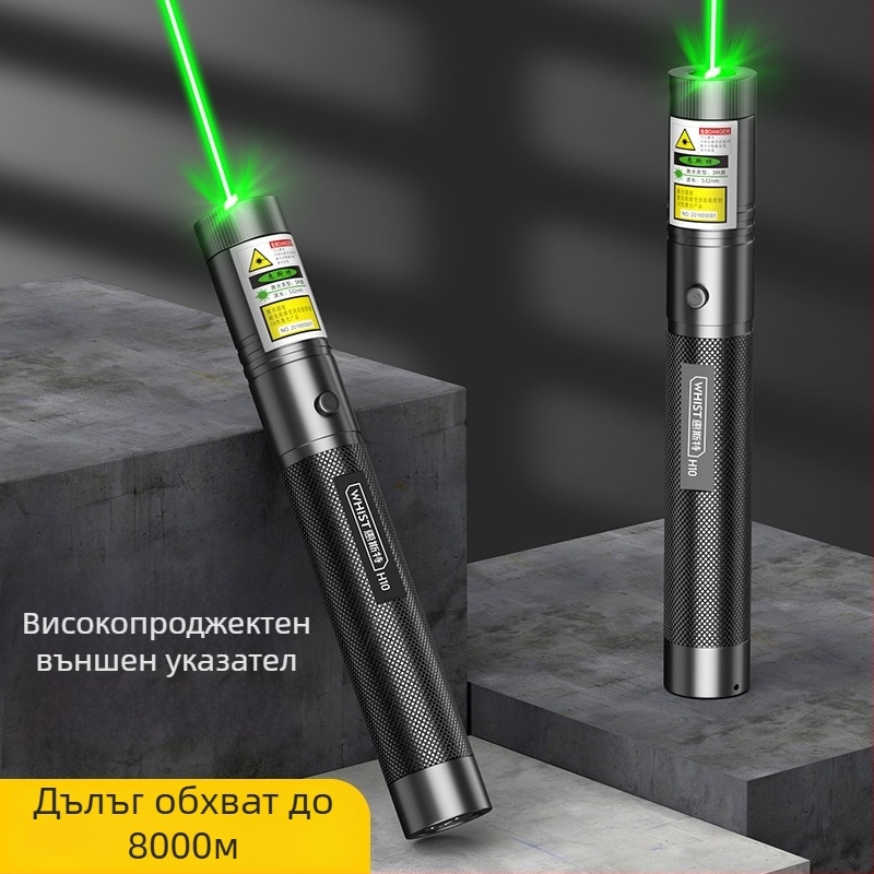 Huister H10 лазерен указател, 532 nm, батерия 18650/16340