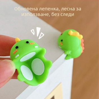 Защита за ъгъл на маса за бебета - правоъгълна форма, мек ръб, карикатурен дизайн