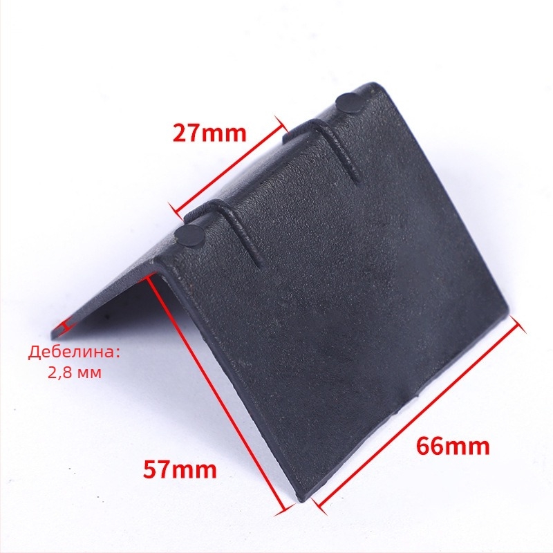 PVC тристранен ъглов предпазител за картон и дървени плочи — персонализируем