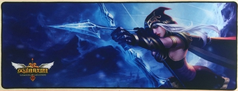 Гумена двустранична подложка за бюро с отпечатано лого и OEM персонализация