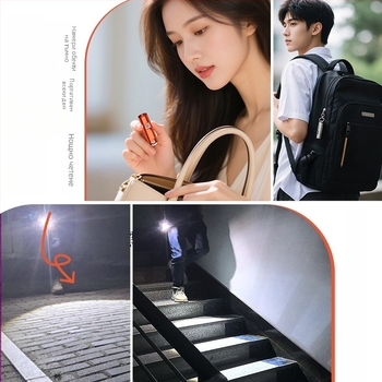 Мини алуминиев фенер с телескопичен зум, вградена батерия, LED 10W, мултифункционално