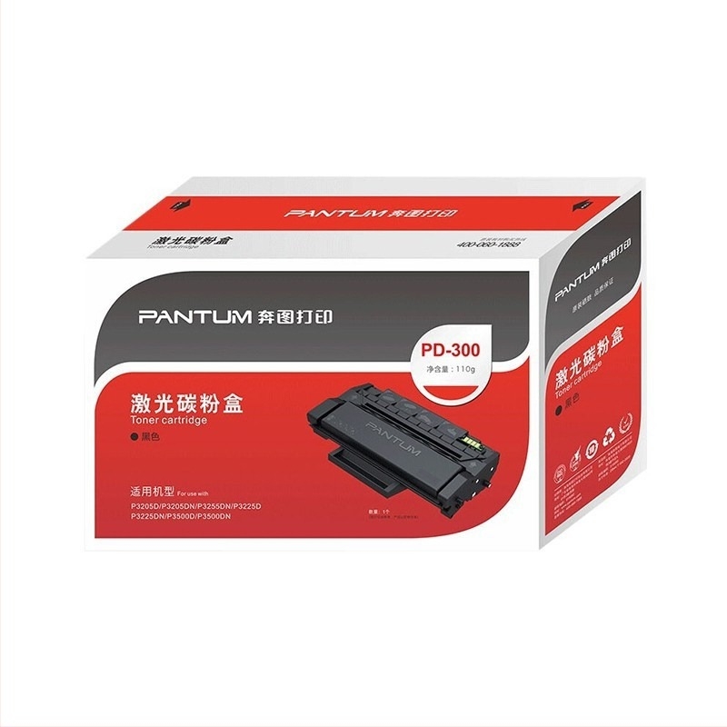 Bentu PD-300 Powder Box за лазерен принтер - 3000 страници, съвместим с P3000/P3050/P3100/P3205/P3225/P3200/P3255/P3405/P3