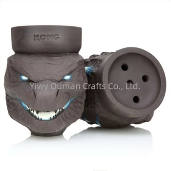 Чаша за наргиле от неръждаема стомана, многоразова, стил достъпен лукс