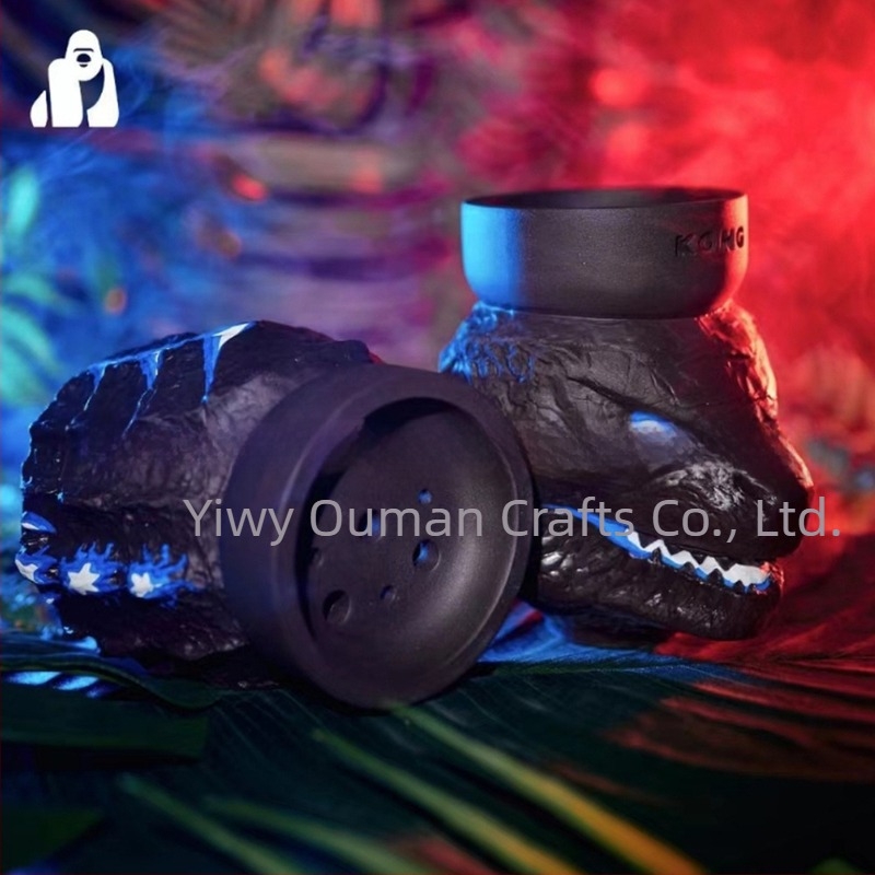 Чаша за наргиле от неръждаема стомана, многоразова, стил достъпен лукс