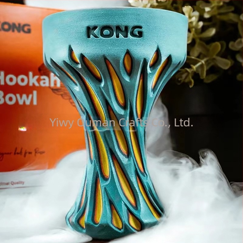 Чаша за наргиле от неръждаема стомана, многоразова, стил достъпен лукс