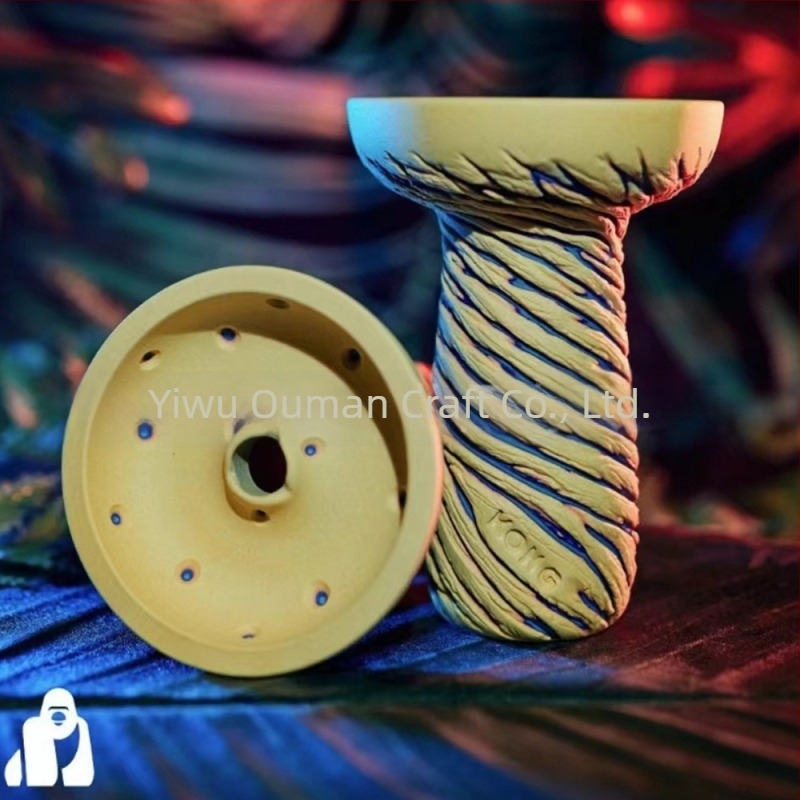 Чаша за наргиле от неръждаема стомана, многоразова, стил достъпен лукс