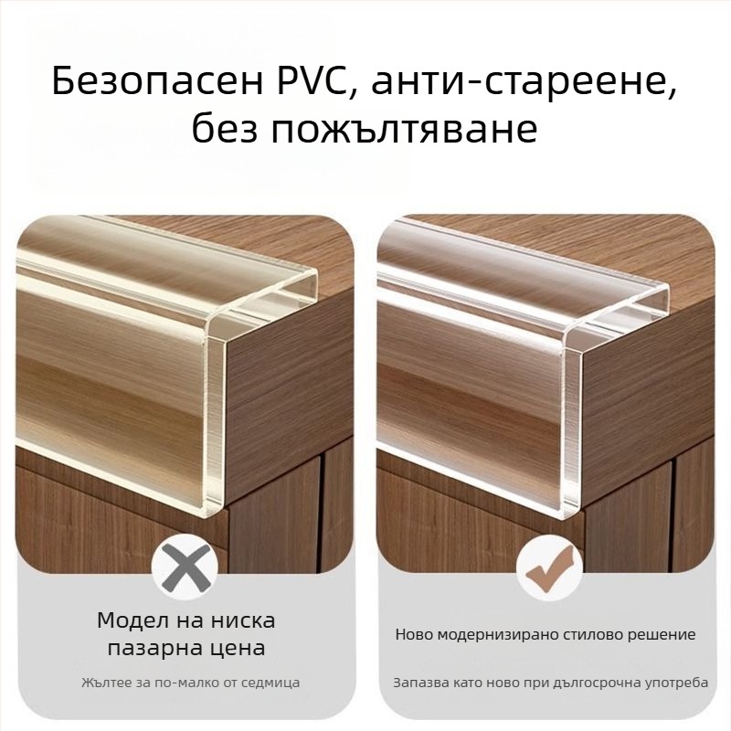 Защитни ленти за ъглите на детска маса - без лепило, мек предпазен ръб, безопасност за децата, марка Xuyu Strength Factory, не за внос