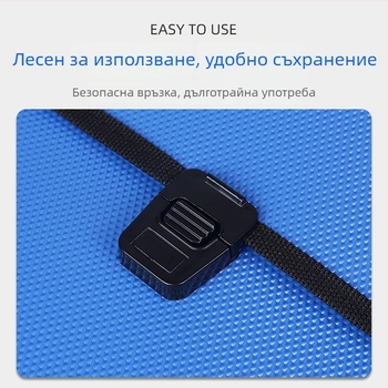 A4 преносима многослойна акордеон папка с офис клип, голям капацитет за фактури и разписки, 13 клетки, дебелина 1.2 мм, пластмасов корпус