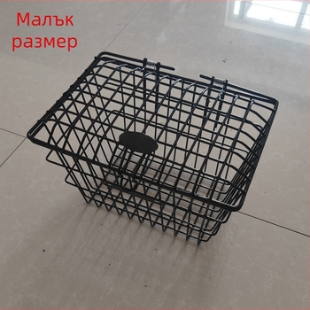 Железна кошница за велосипед за задния багажник