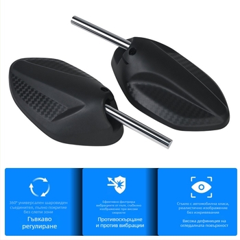 Задно огледало за универсален електрически мотоциклет – ABS кръгло огледало, марка Yc