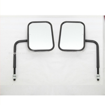 Огледало за обратно виждане за Jeep Wrangler, квадратно A-колона, офроуд