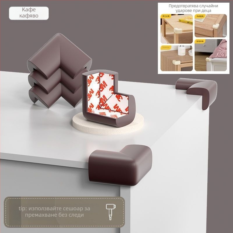Детски предпазител за ъгъл за легло и маса - защита срещу удари