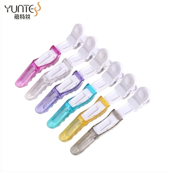 Yottsi крокодилен клип за коса от кристален материал — инструмент за моделиране и позициониране в фризьорството