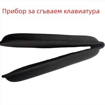 YF99 Компактна мишкоподложка с поддръжка за китката, мемориформена основа, печат на лого, OEM персонализация