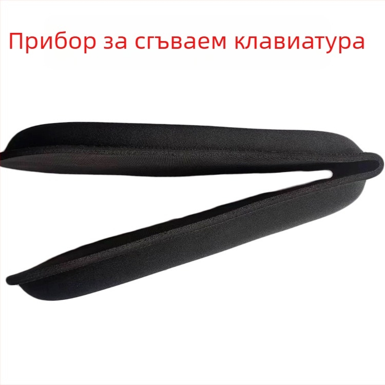 YF99 Компактна мишкоподложка с поддръжка за китката, мемориформена основа, печат на лого, OEM персонализация