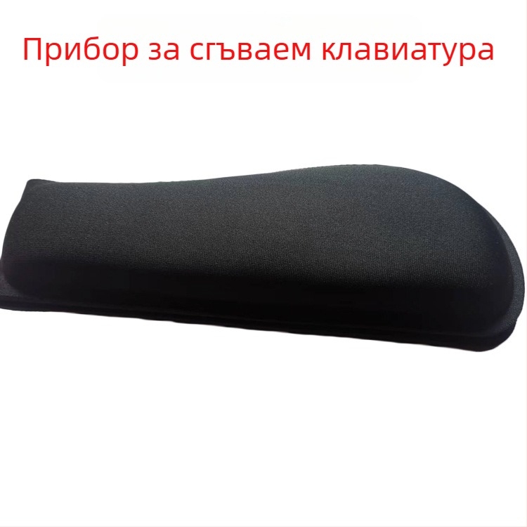 YF99 Компактна мишкоподложка с поддръжка за китката, мемориформена основа, печат на лого, OEM персонализация