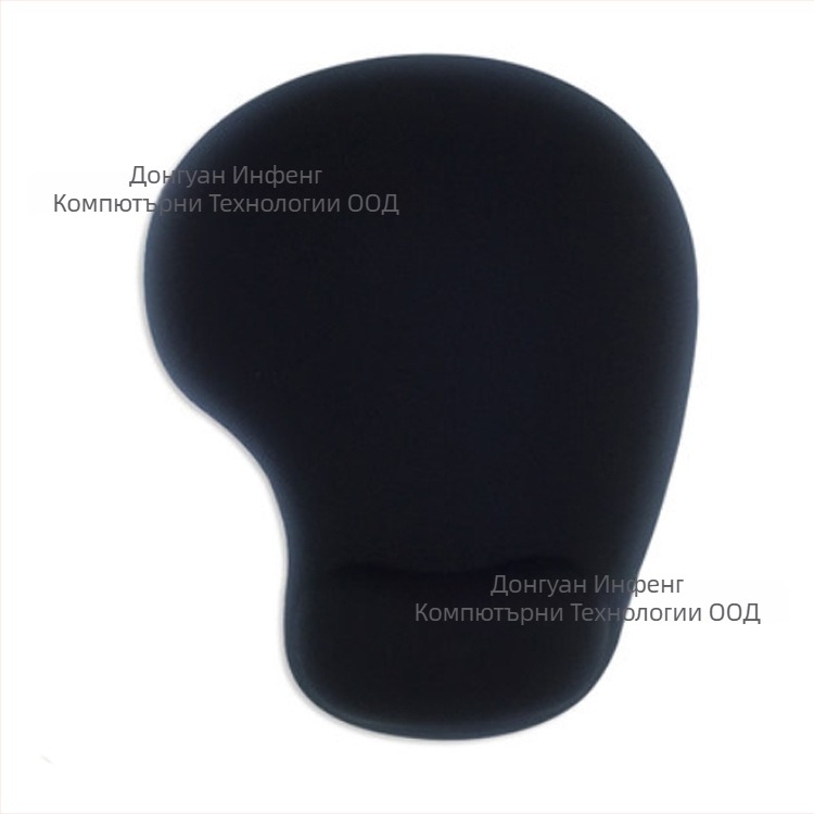 YF99 Компактна мишкоподложка с поддръжка за китката, мемориформена основа, печат на лого, OEM персонализация