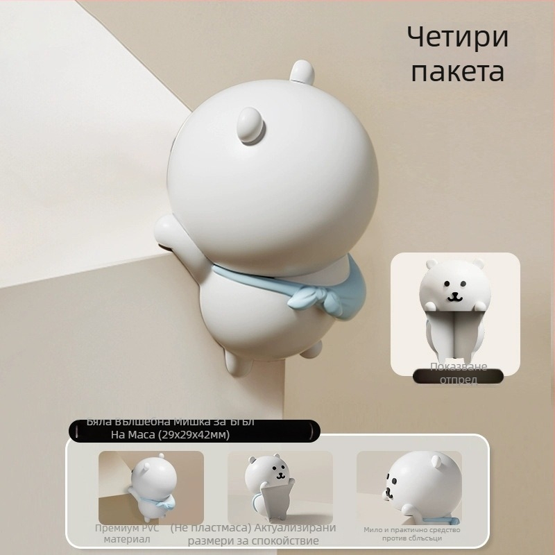 Mr. art Противоударен ъглов предпазител – неправилна форма, пакет от 300 бр.