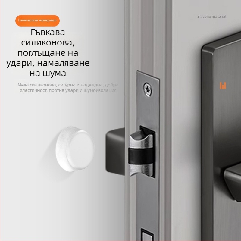 Самозалепваща полусферична подпора за шкафове – прозрачен PU, против приплъзване, против удар, тиха мебелна подложка (Полусферична, PU, Прозрачно, Самозалепваща, Против приплъзване/против удар)