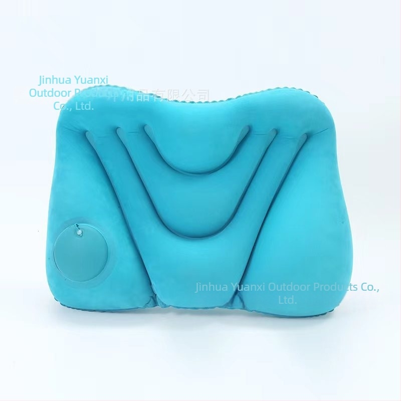 Надуваема лумбална възглавничка за кръста – прес-тип функция, Garden Joy модел 26, 121 г, флокинг материал, универсална употреба