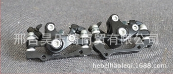 Комплект дискова спирачна система за планински велосипед, механично кабелно задвижване, пълен комплект с накладки