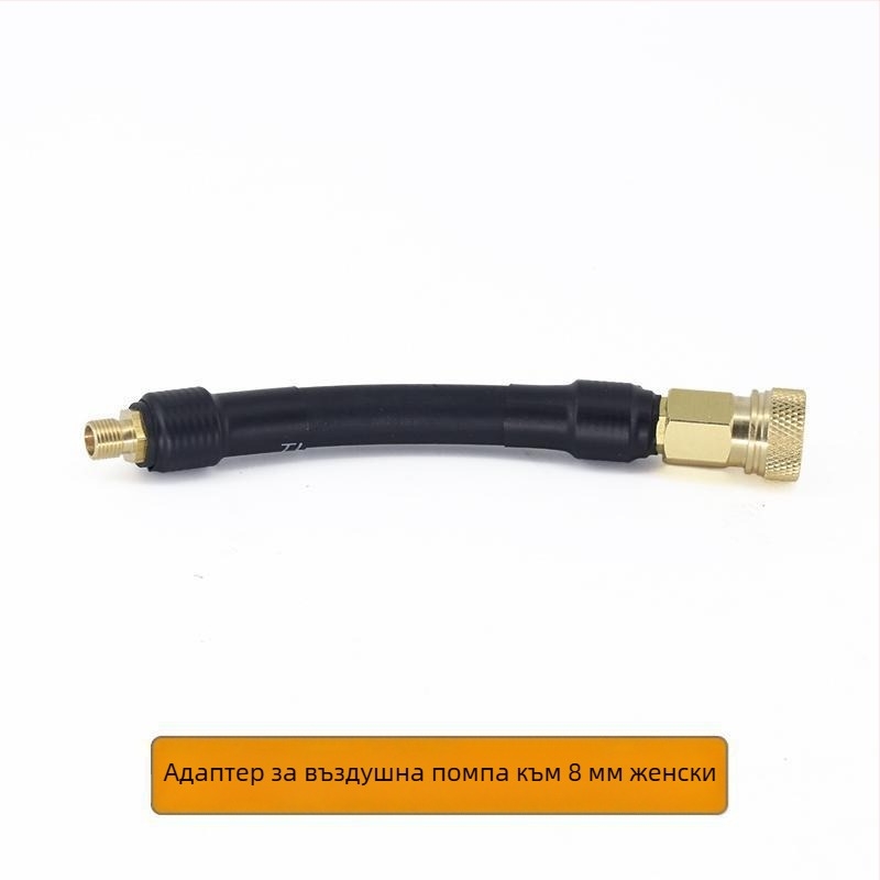Ръчна помпа за високо налягане с 8 мм бърз конектор и адаптер женска към мъжка резба за DIY кафемашини