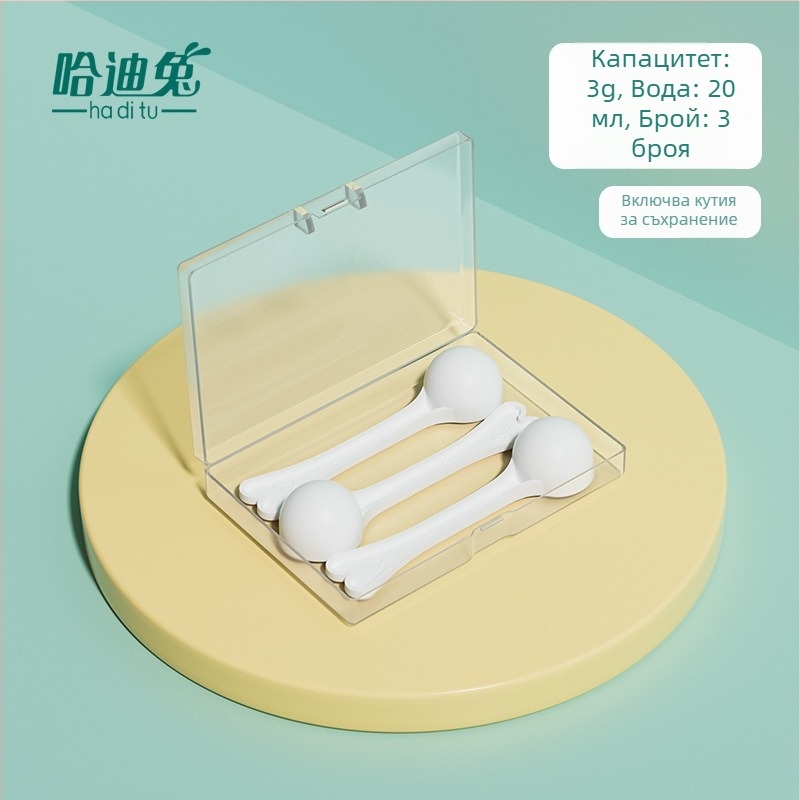 Лъжичка за измерване на бебешка формула – комплект дозиращи лъжички, PP за храна