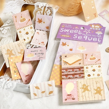 Бележник за колажи Patchwork Town Time Series, с разкъсващи се листове и DIY колажи — Марка Lover of letters; Материал писмена хартия; Стил прост; Изработка печат