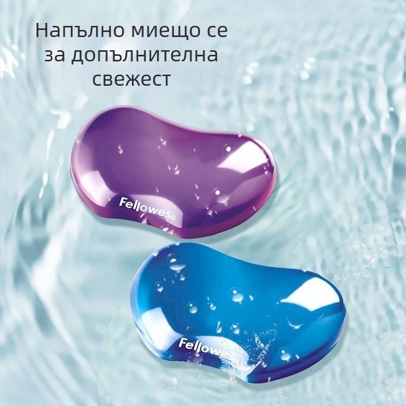 Голяма гумена киткова подложка за мишка — офис и игри, едностранна, киткова опора, модел 91177