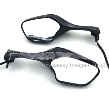 Задно огледало за Honda CBR1000RR 2008-2016, сгъваемо, квадратно, пластмасово