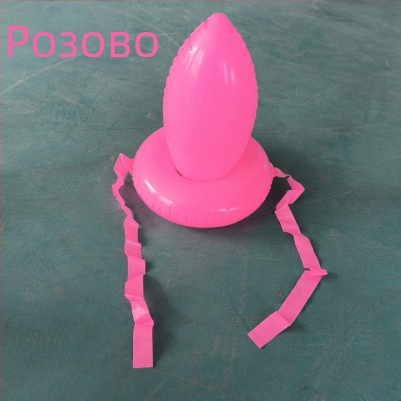 Великденско надуваемо балансиращо яйце - PVC интерактивна играчка, за деца на възраст 7–14 г., унисекс, опаковка Opp bag