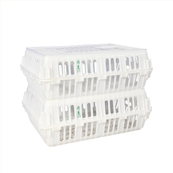 HDPE кутия за превоз на живи птици, висока здравина, печатано лого, тегло 5 кг