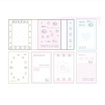 A5 планер с пет пръстени, вътрешни страници и разделителна карта вътре