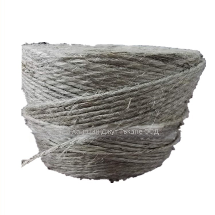 Конопено въже с три нишки за машини за обвързване, 3 мм, Hangxin Linen