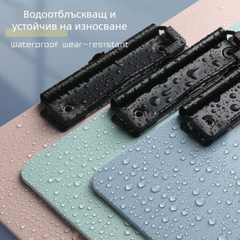 Пластмасов клипборд със силен захват и държач за плочи — Reverse, модел difnabg set