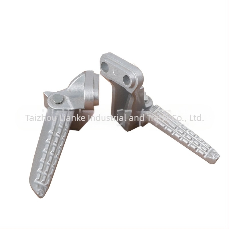 Задно педало за мотоциклет, алуминиева сплав, марка Pink, за модел Warrior, боядисано с изпичане