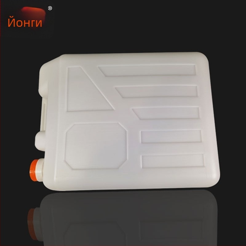 Пластмасова плоска кутия за сосове и масла, HDPE, хранително качество, марка Swimmer, отпечатано лого, капак с издърпване, възможност за частни марки