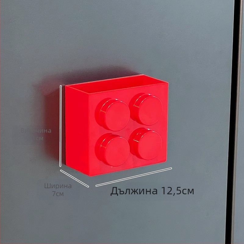 Стенно монтирана магнитна кутия за козметика — пластмасов шкаф, модерен минималистичен стил, тегло 0,56 кг