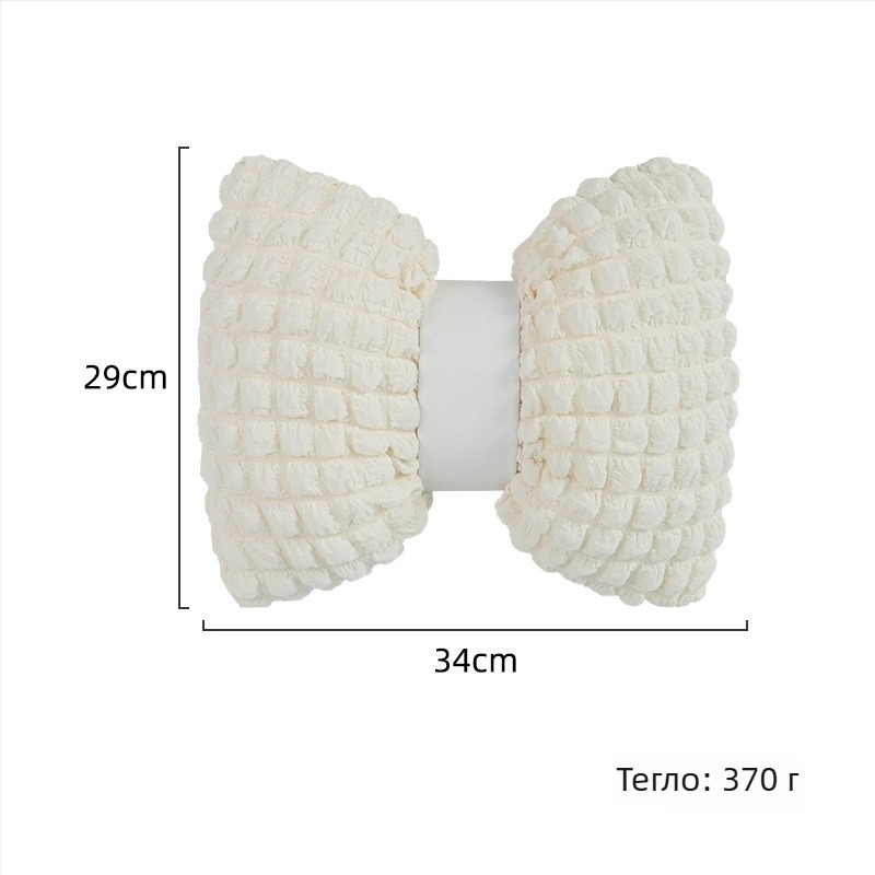 Автомобилна седалкова подложка, универсална за четири сезона, пухеста повърхност, пълнеж от синтетично влакно, за задната седалка, в едно парче
