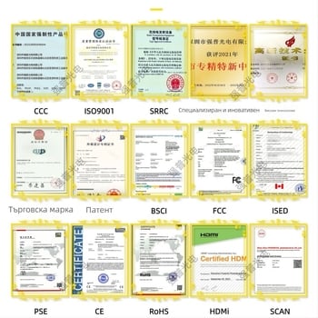 Qiangpu Портативен проектор | Домашен мини проектор, резолюция 480P (720x480), яркост 30, мощност ≤24W