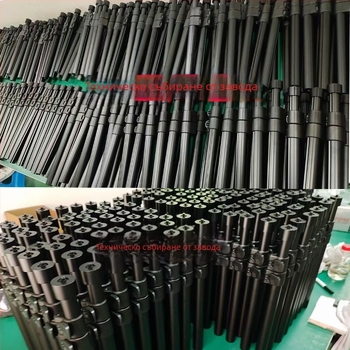 Телескопична алуминиева селфи пръчка за влогове и каране на велосипед на открито; 5 секции; максимално натоварване до 2–5 кг; съвместима с устройства DJI/Feiyu