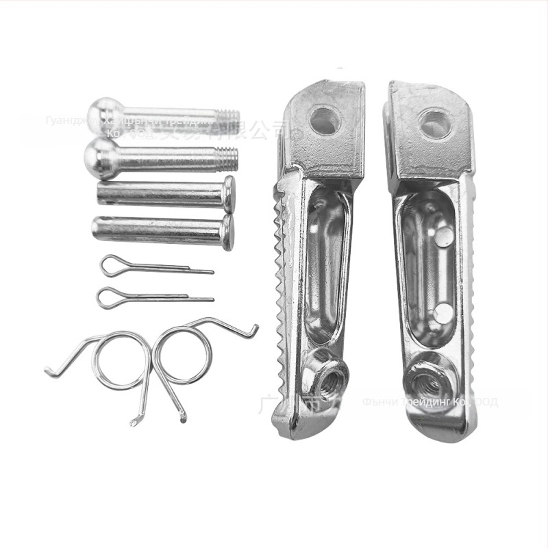 MT09 Предни и задни педали – метални, електроплакирани