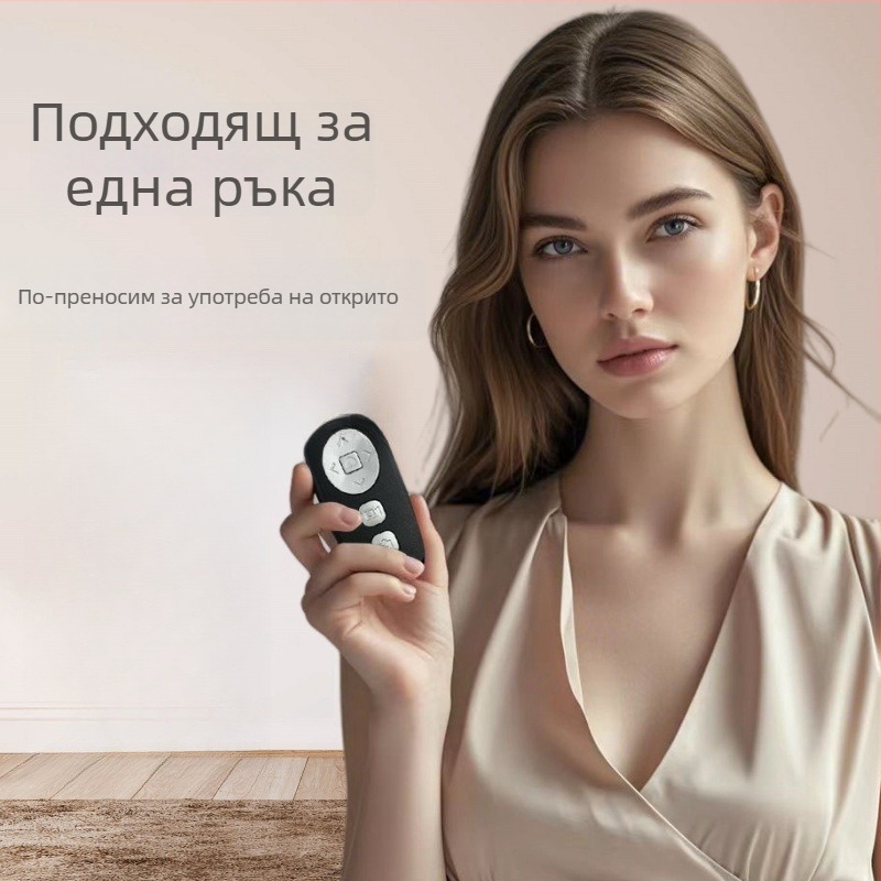 ODEN BK-CH2A Bluetooth дистанционен спусък за селфи за смартфони — ABS, 10 g, Bluetooth 4.0, съвместим с Android, HarmonyOS и iOS