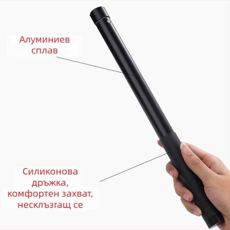 Ruby YC130 Алуминиева сплав Ръчна гимбал селфи пръчка с телескопично удължение, 5 секции, натоварване до 2–5 кг, съвместима с гимбал и стабилизатор за камери