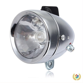 Динамо за велосипед – предна и задна светлина, ретрофит, винтидж стил, 12V 6W, самогенерираща