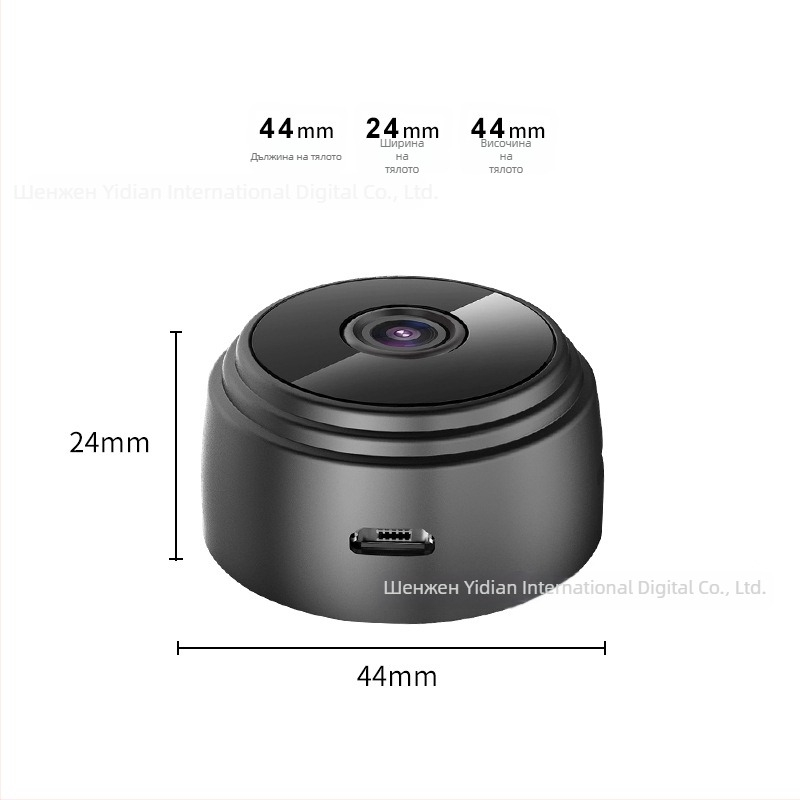 A9 WiFi 1080P домашна охранителна камера с TF карта за съхранение, видео и снимки