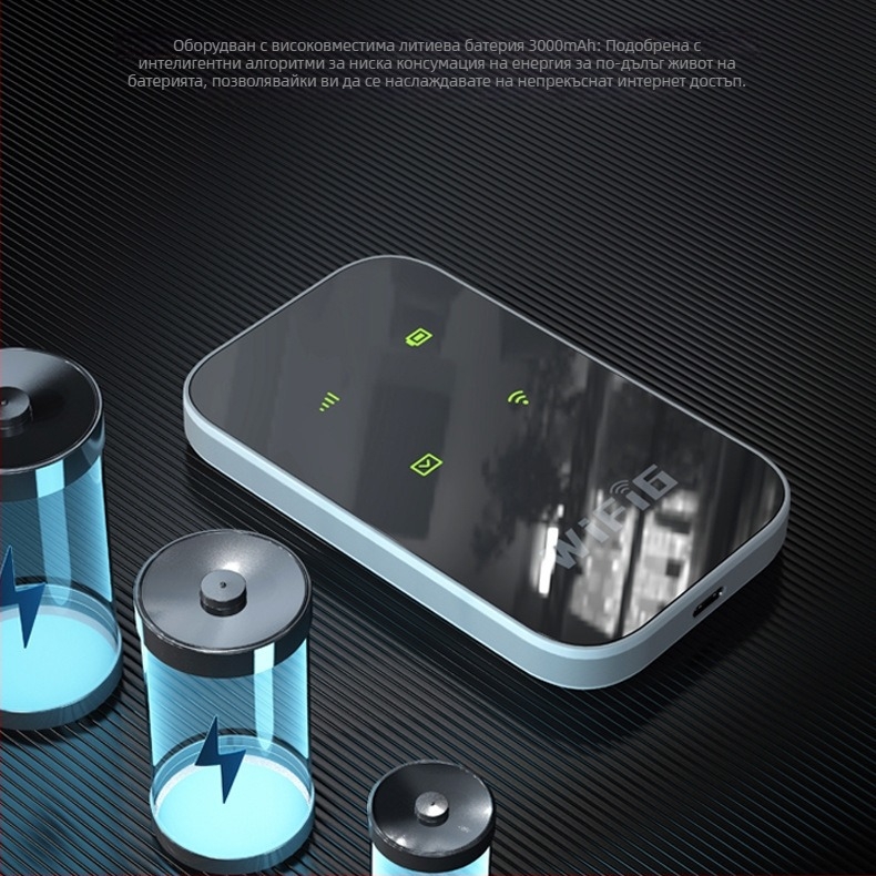 Пътуващ Wi-Fi рутер TM40-20, 150 Mbps, 2.4 GHz, 802.11n, поддържа Android приложение