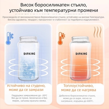 DIFKING PPSU капачка за бутилка с широк отвор, съвместима с Pigeon – трето поколение, извита форма, без дръжка, пакет 40 броя