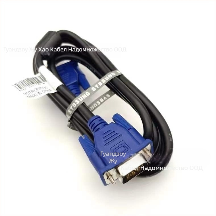 VgaLine VGA кабел, 1,5 м, медна жица, VGA интерфейс, подходящ за настолен компютър